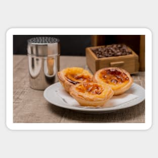 Portuguese Custard Tarts Sticker